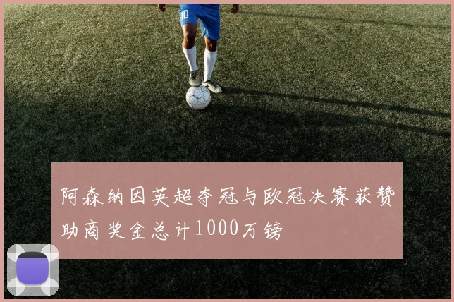 阿森纳因英超夺冠与欧冠决赛获赞助商奖金总计1000万镑